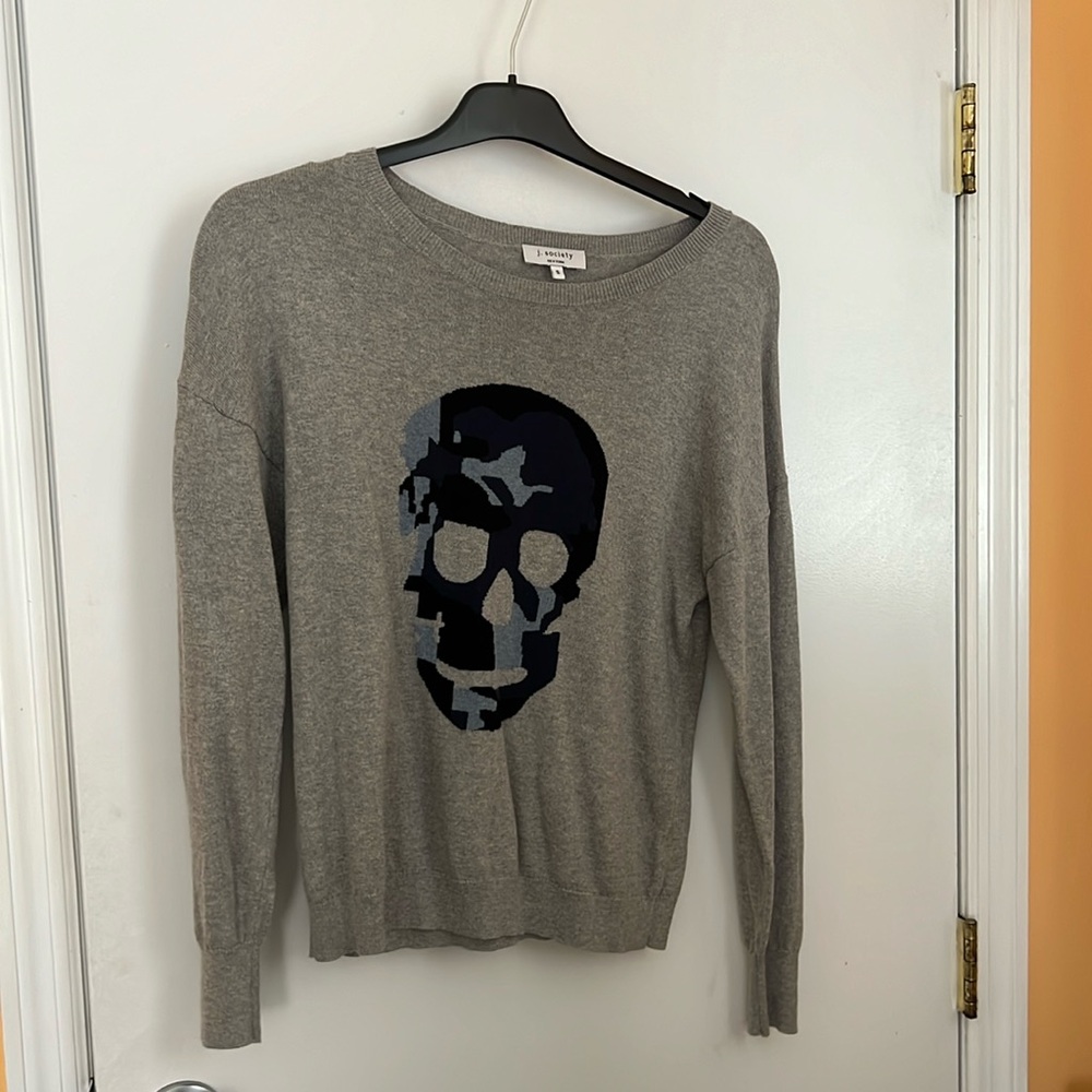 Clearance‼️ New Gray Long Sleeve Pullover Size S